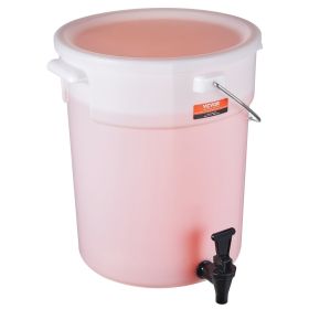 VEVOR Beverage Dispenser, 5 Gallon Drink Dispensers for Parties, Plastic Juice Dispenser with Spigot and Lid, Iced Tea Lemonade Juice Water Dispenser