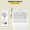 VEVOR 21 Gallon Ingredient Bin with Scoop 400 Cup Ingredient Bin with Sliding Lid Commercial Food Storage for Kitchen