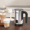300ml milk heater 450W electric milk foam, cold sparkling chocolate mixer, cold / hot latte cappuccino 360¬∞