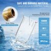 VEVOR Spin Down Filter, 40 Micron Whole House Sediment Filter for Well Water, 3/4" FNPT + 1" MNPT, 4 T/H High Flow Rate