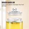 VEVOR Beverage Dispenser, 1 Gallon Drink Dispensers for Parties, Glass Juice Dispenser with Stainless Steel Spigot