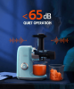 Fruit and vegetable juice machine, slow cold press extrusion grinding ancient method extraction pure juice rate 97%
