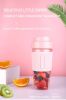 1PC Portable Blender; One-handed Drinking Mini Blender For Shakes And Smoothies With Rechargeable USB
