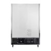 54"W Commercial Refrigerator 2 Section 2 Solid Door Stainless Steel Reach-in Refrigerator 42.2 Cu.ft. Upright Fan Cooling Refrigerator for Restaurant
