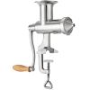 VEVOR Wheatgrass Extractor Portable Wheatgrass Juicer with 3 Sieves Wheatgrass Juicers Manual Stainless Steel Wheatgrass Extractor Machine for Wheat G