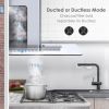 Range Hood 30 Inch Convertible Wall Mount Range Hood with Tempered Glass 3 Speed