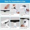 4 In 1 Cordless Window Vacuum Cleaner Rechargeable Glass Tile Mirror Cleaning Tool with Dual Water Tanks Multifunctional Spray Bottle