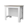 Kitchen Island Ada, Kitchen, Taupe / White