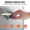 VEVOR Outdoor Kitchen Drawers 14W x 14.3H x 23D Inch, Flush Mount Double BBQ Drawers Stainless Steel with Handle