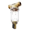 VEVOR Spin Down Filter, 40 Micron Whole House Sediment Filter for Well Water, 3/4" FNPT + 1" MNPT, 4 T/H High Flow Rate