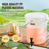 VEVOR Beverage Dispenser, 5 Gallon Drink Dispensers for Parties, Plastic Juice Dispenser with Spigot and Lid, Iced Tea Lemonade Juice Water Dispenser