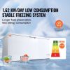 VEVOR Chest Freezer, 17.2 Cu.ft / 488 L Large Deep Freezer & 4 Removable Baskets