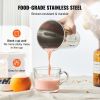 VEVOR Milkshake Maker Machine, 375W Commercial Milk Shake Maker Mixer, Single Head Drink Mixer Blender Machine