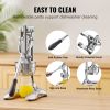 VEVOR Citrus Juice Press, Hand Press Orange Juicer Press, Commercial Grade Manual Citrus Juicer Lemon Squeezer