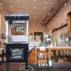 Popcorn Machine with Cart ‚Äì 6oz Popper with Stainless-steel Kettle, Heated Warming Deck, and Old Maids Drawer,Black