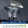 30 inch Under Cabinet Range Hood 900CFM Stainless Steel 9 Speed Gesture&Touch Control