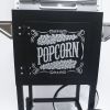 Popcorn Machine with Cart ‚Äì 6oz Popper with Stainless-steel Kettle, Heated Warming Deck, and Old Maids Drawer,Black