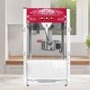 Commercial Popcorn Machine, 12 Oz Kettle, 1440 W Countertop Popcorn Maker for 80 Cups per Batch