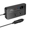 Multi Bulton Socket Car Inverter Mulifunctional Car Power Converter Socket -12V To 220V
