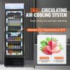 VEVOR Commercial Merchandiser Refrigerator, 14.8 Cu.Ft / 420L Beverage Refrigerator Cooler Merchandiser
