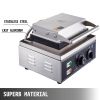 VEVOR 110V Commercial Waffle Donut Machine 6 Holes Double-Sided Heating 50-300¬∞C, Electric Doughnut Maker 1550W