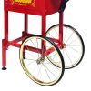 Popcorn Machine with Cart ‚Äì 6oz Popper with Stainless-steel Kettle, Heated Warming Deck, and Old Maids Drawer,Red