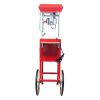 Popcorn Machine with Cart ‚Äì 6oz Popper with Stainless-steel Kettle, Heated Warming Deck, and Old Maids Drawer,Red