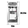 Commercial Popcorn Machine, 12 Oz Kettle, 1440 W Countertop Popcorn Maker for 80 Cups per Batch