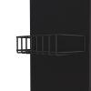 DEPOT E-SHOP Opal Kitchen Cart, Single Door Cabinet, Four Casters, Black