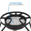 ZOKOP Ey31-54 Outdoor Furnace Round Furnace 20W BTU Head Diameter 26cm With 1.2m Leather Tube With 0-20psig High Pressure Valve