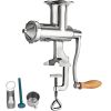 VEVOR Wheatgrass Extractor Portable Wheatgrass Juicer with 3 Sieves Wheatgrass Juicers Manual Stainless Steel Wheatgrass Extractor Machine for Wheat G