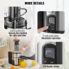 VEVOR Juicer Machine, 850W Motor Centrifugal Juice Extractor, Easy Clean Centrifugal Juicers, Big Mouth Large 3" Feed Chute for Fruits and Vegetables
