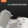VEVOR Spin Down Filter, 40 Micron Whole House Sediment Filter for Well Water, 3/4" FNPT + 1" MNPT, 4 T/H High Flow Rate