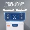 VEVOR Chest Freezer, 2.22 Cu.ft / 63 L Compact Deep Freezer