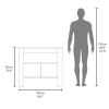 Kitchen Island Ada, Kitchen, Mahogany / White