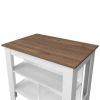 Kitchen Island Ada, Kitchen, Mahogany / White