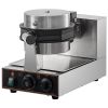 VEVOR Commercial Bubble Waffle Maker, Hexagonal Mould, 1200W Egg Bubble Puff Iron w/ 360¬∞Rotatable 2 Pans & Bent Handles