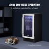 VEVOR Wine Cooler, 96 Cans Capacity Under Counter Built-in or Freestanding Wine Refrigerator, Beverage Cooler with Blue LED Light, Single Door