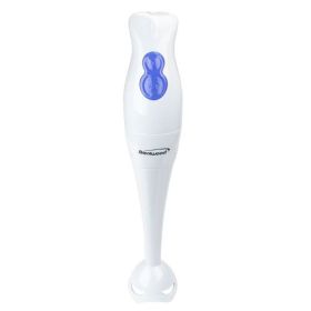 Brentwood 2-Speed Hand Blender in White (Color: White)