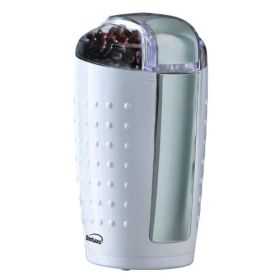 Brentwood 150W Coffee Grinder in Black (Color: White)