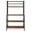Industrial Kitchen Baker's Rack, 5-Tier Kitchen Utility Storage Shelf