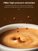 450W electric milk foam, cold sparkling chocolate mixer, cold / hot latte cappuccino 300ml, milk heater 360¬∞