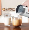 450W electric milk foam, cold sparkling chocolate mixer, cold / hot latte cappuccino 300ml, milk heater 360¬∞