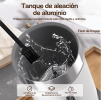 450W electric milk foam, cold sparkling chocolate mixer, cold / hot latte cappuccino 300ml, milk heater 360¬∞