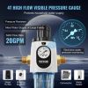 VEVOR Spin Down Filter, 40 Micron Whole House Sediment Filter for Well Water, 3/4" MNPT, 4 T/H High Flow Rate