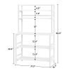 Industrial Kitchen Baker's Rack, 5-Tier Kitchen Utility Storage Shelf