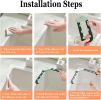 Kitchen Triangle Sink Strainer; Multipurpose Sink Strainer Net Mesh Hanging Bags For Sink Corner Strainer (Triangle Without Filter Bag)