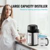 VEVOR Water Distiller, 4L 1.05 Gallon Pure Water Purifier Filter For Home Countertop, 750W Distilled Water Maker