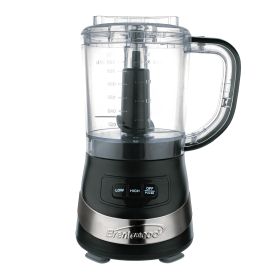 Brentwood FP-549BK 3-Cup Food Processor Black (Color: Black)