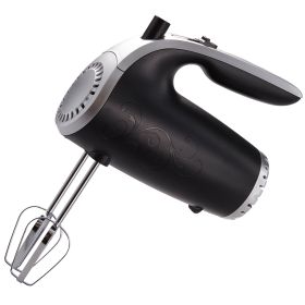 Brentwood HM-48B Lightweight 5-Speed Electric Hand Mixer, Black (Color: Black)